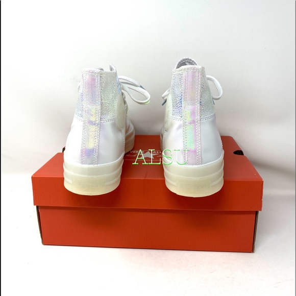 Converse Chuck 70 High Top Mirror Silver Women’s - Picture 4 of 9